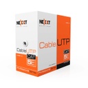 CAJA DE CABLE PURO COBRE CERTIFICADO NEXXT