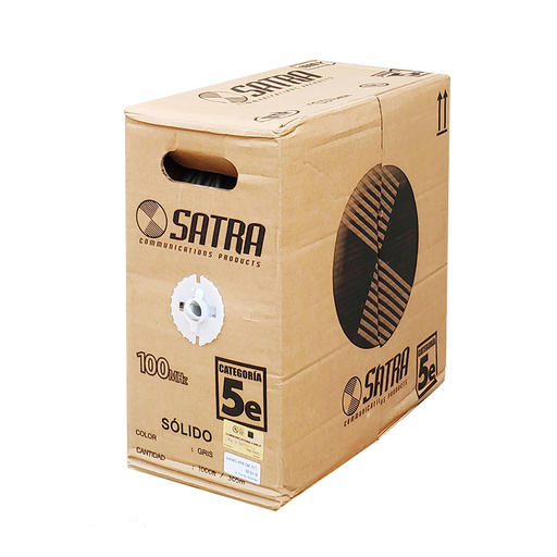 [CAT5] CABLE UTP CAT 5E PURO COBRE